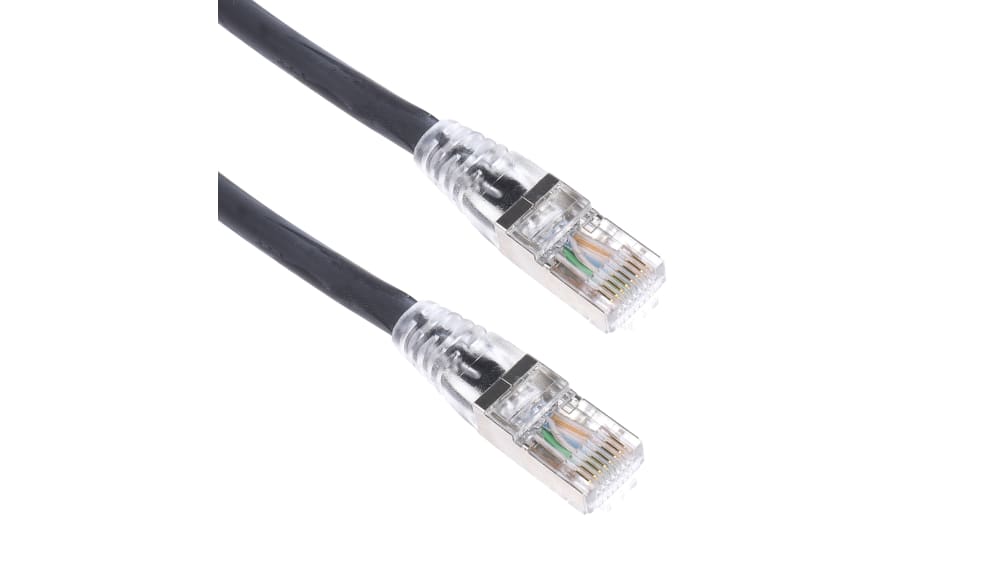 Câble Ethernet catégorie 6a U/FTP RS PRO, Gris, 1m LSZH Avec connecteur  LSZH