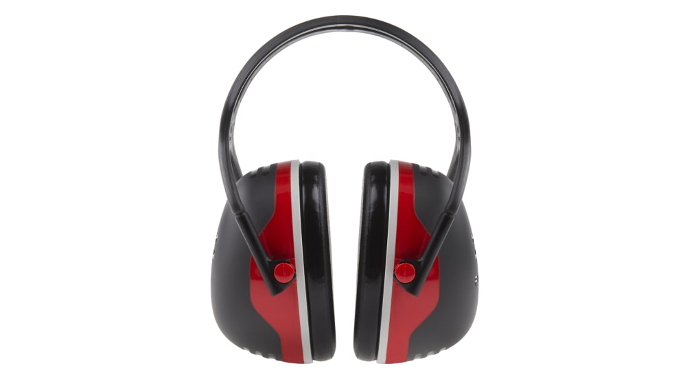 X3A-RD 3M PELTOR X3A Ear Defender with Headband, 33dB, Red RS