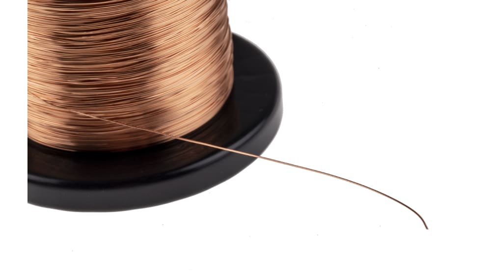 CUL 100/0,22 | Block 銅線 エナメル 0.22 mm 外径 215 m 0.04 mm² | RS