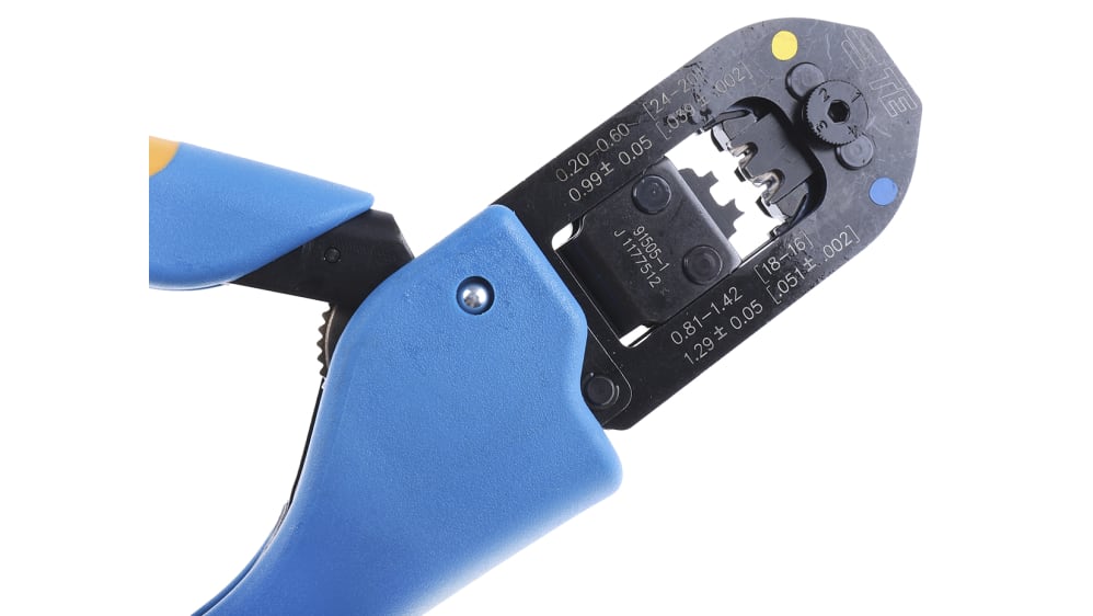 おまとめページ　1625、1414 TE Connectivity 圧着工具, ワイヤ寸法：24 → 16AWG, 圧着工具, CERTI