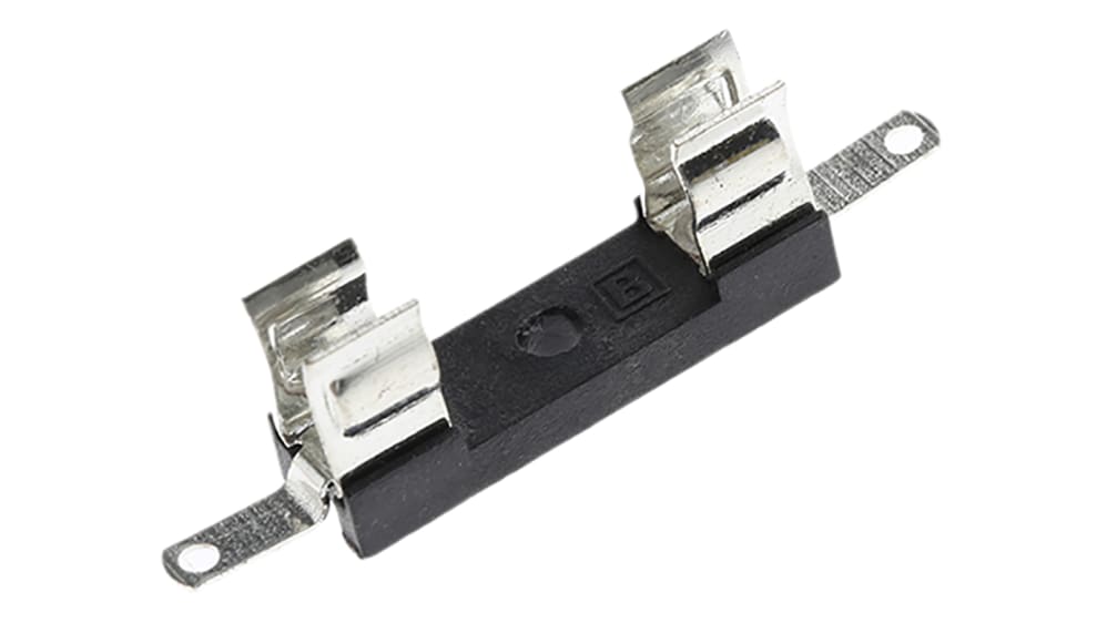 FX0267 | Bulgin 6.3A Base Mount Fuse Holder for 5 x 20mm Fuse 