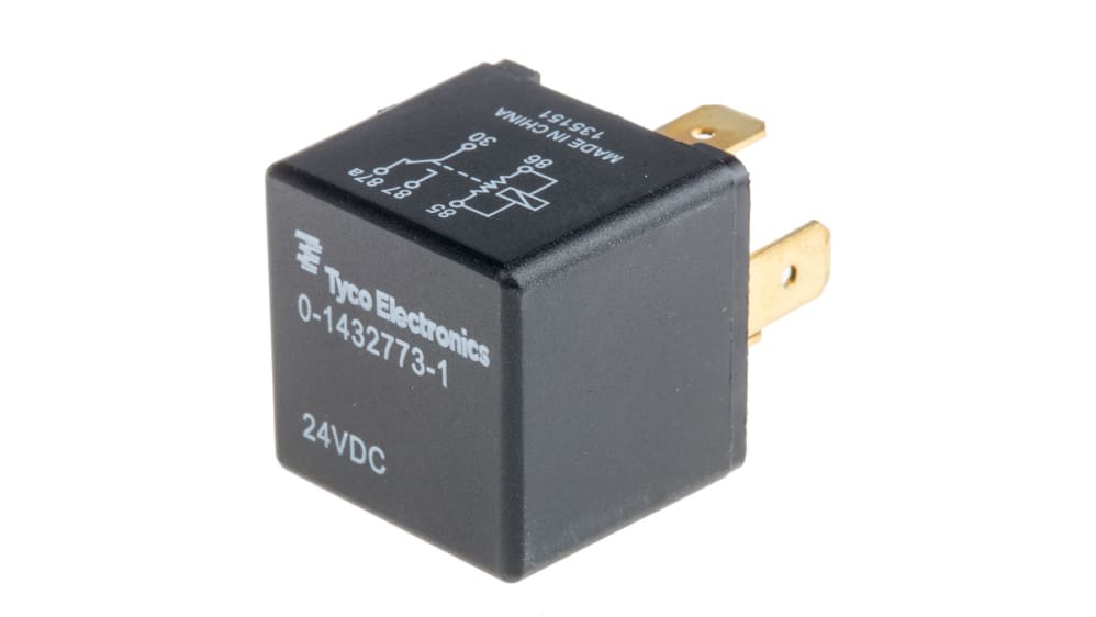 1432773-1 | TE Connectivity 自動車用リレー 24V dc, 1c接点 プラグ