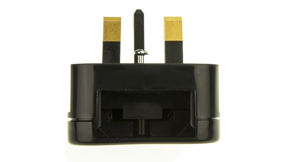 Power Connections ECP WH R 5A European Converter Plug   White 5A | Rapid Electronics