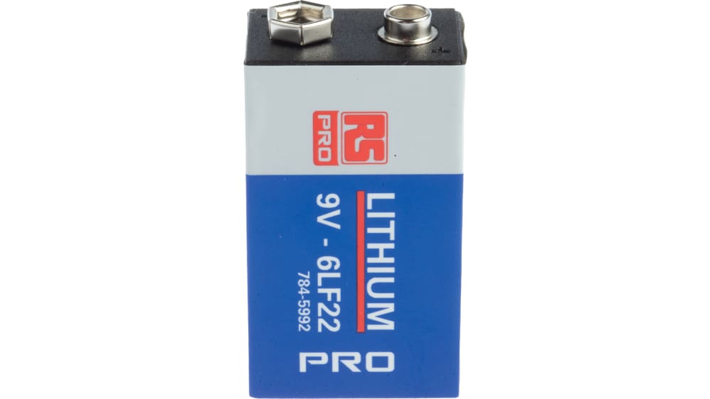 RS PRO Lithium Manganese Dioxide 9V Battery | RS