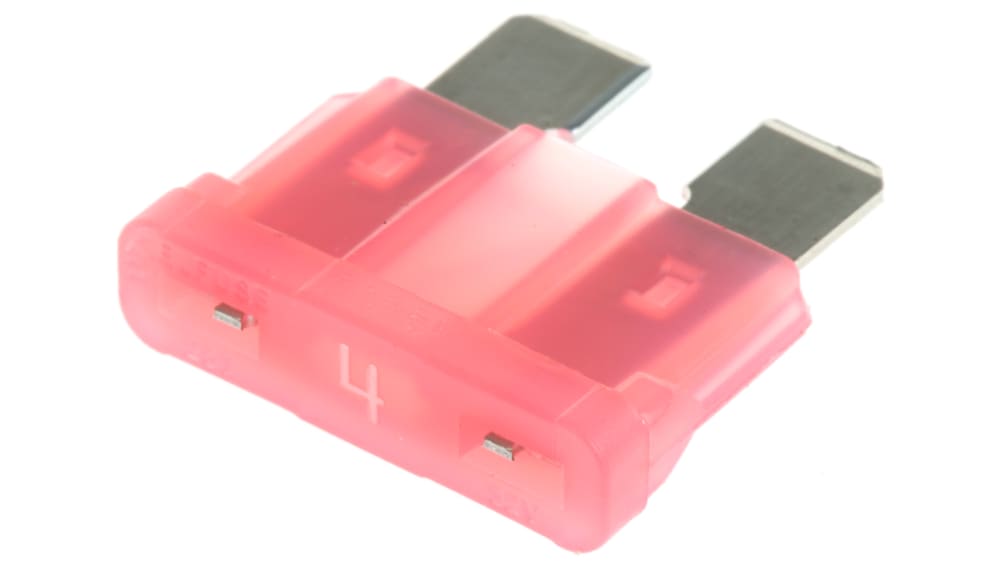 Littelfuse Klinge Kfz Sicherung, ATO, pink, 4A, 32V dc