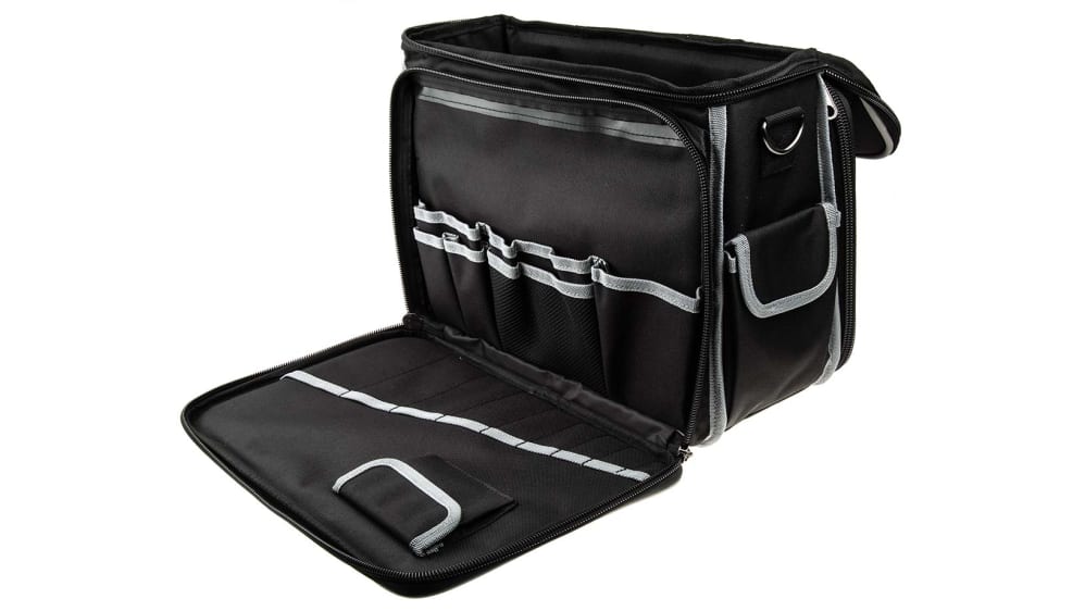 RS PRO ツールバッグ ポリエステル 工具バッグ ファスナー 400mm x