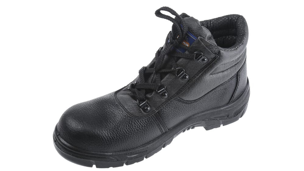 Rockfall Black Steel Toe Capped Men s Safety Boots UK 9 EU 43