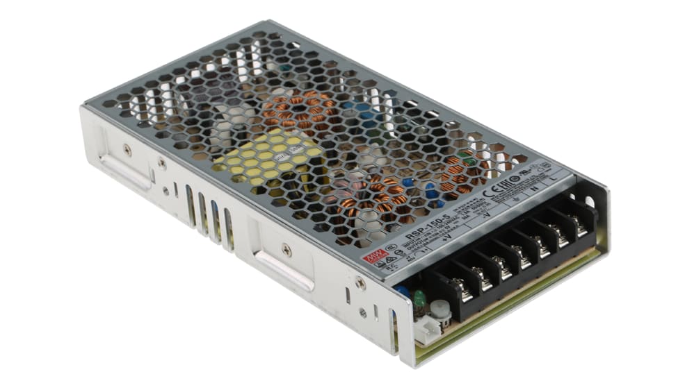 RSP-150-5 | MEAN WELL スイッチング電源, 5V dc, 30 A, 150 W | RS