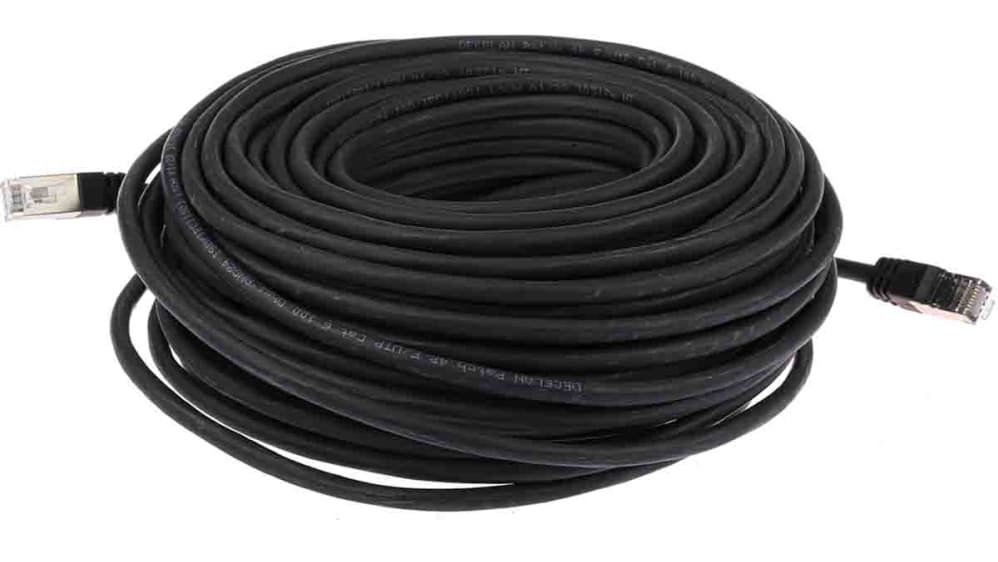 Câble RJ45 CAT6 F/UTP étanche - Noir - (30m) - Achat / Vente sur