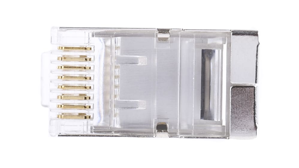 Conector RJ45 Hembra RS PRO, de 8P8C vías, apantallado