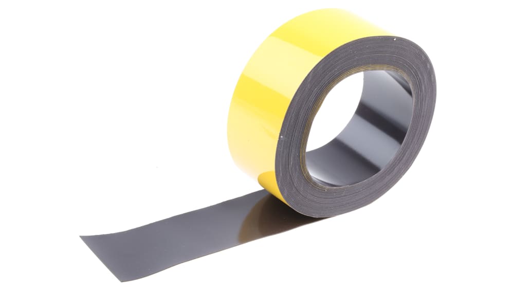 10m Magnetic Tape, Plain Back, 3.6mm Thickness