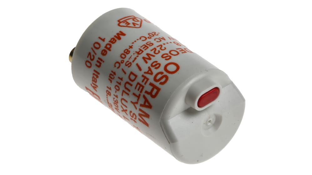 Osram ST 172 SAFETY DEOS Leuchtstofflampen Starter 2-polig, 18 bis 22 W /  220 bis 240 V x 40,3 mm