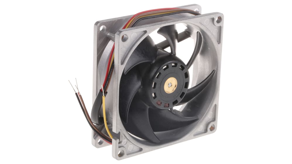 山洋電気 軸流ファン 電源電圧:12 V dc, DC, 80 x 80 x 25mm 山洋電気 軸流ファン 電源電圧:12 V dc, DC, 80 x 80 x 25mm