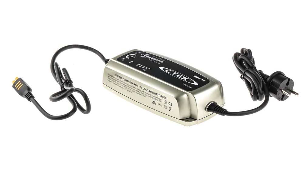 Chargeur de batterie Automobile Plomb CTEK MXS 10 12 V, 12V, avec prise EU