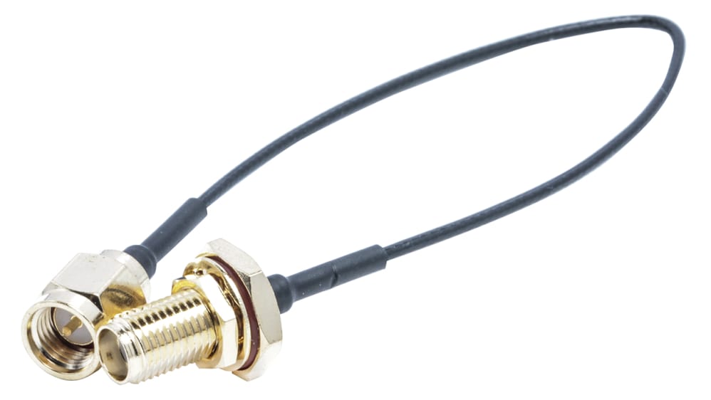 Abreviatura Fraude Jardines RS PRO Female SMA to Male SMA Coaxial Cable, 50 Ω, 150mm | RS