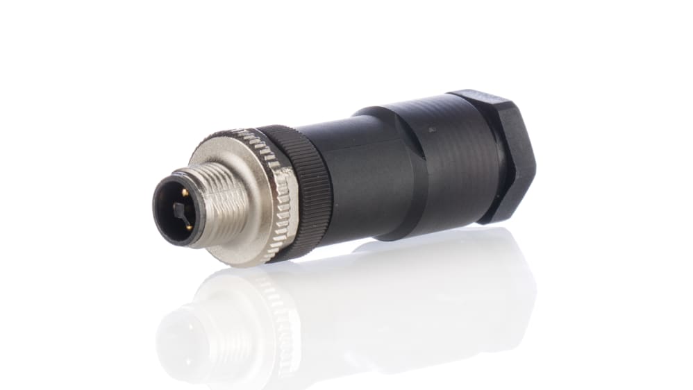 1404643 | Phoenix Contact オス 丸型コネクタ, 4極, M12 プラグ