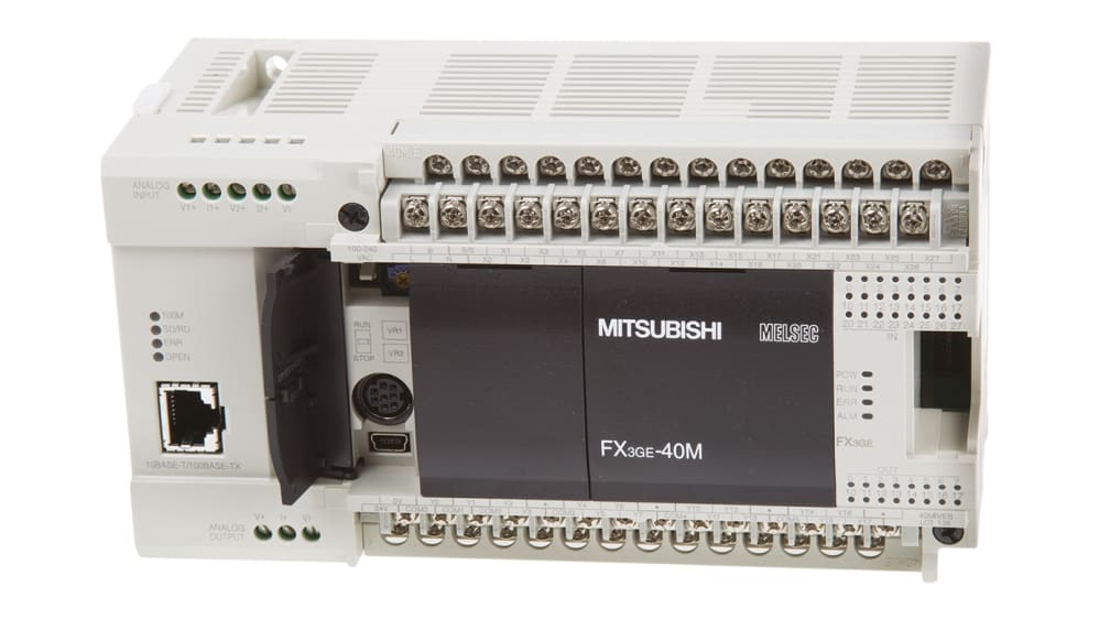 FX3GE-40MR/ES | Mitsubishi FX3GE Series PLC CPU for Use with FX3GE-40MR/ES | Mitsubishi FX3GE Series PLC CPU for Use with