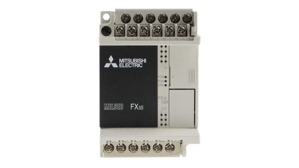 FX3S-10M/ES | 三菱電機 FX3S PLC (CPUユニット) 6 入力 4 出力 FX3S-10M/ES | 三菱電機 FX3S PLC (CPUユニット) 6 入力 4 出力