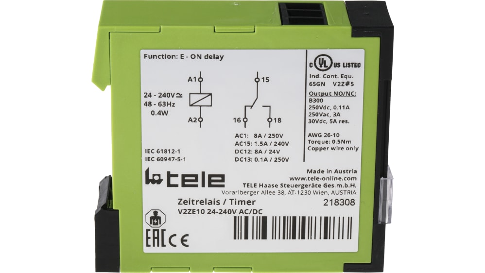 Relé tiempo 1seg-10días 24-240V – CCP