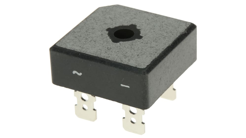 onsemi 整流用 ブリッジダイオード 単相 35A, 1000V, 29 x 29 x 11.23mm, GBPC3510 | RS onsemi 整流用 ブリッジダイオード 単相 35A, 1000V, 29 x 29 x 11.23mm, GBPC3510 | RS