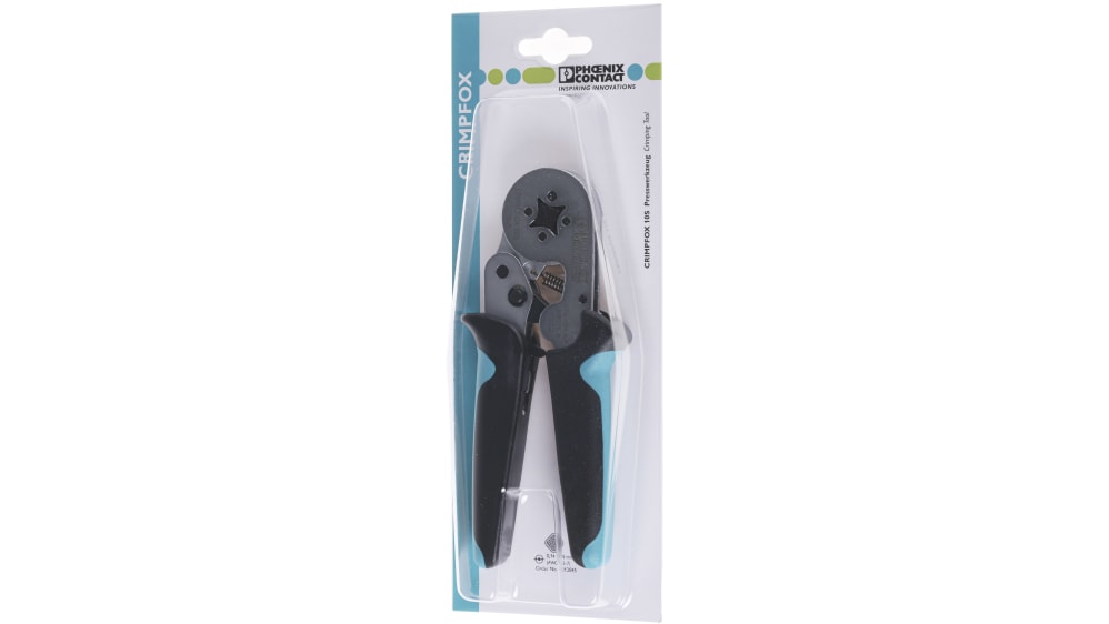 1212045 Phoenix Contact CRIMPFOX CRIMPFOX 10S Hand Crimping Tool for  Ferrule RS