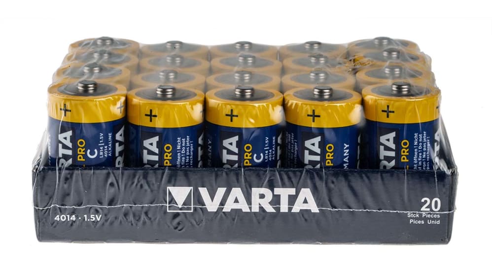 4014 | Varta Industrial, LR14, Alkali, C Batterien, 1.5V | RS 