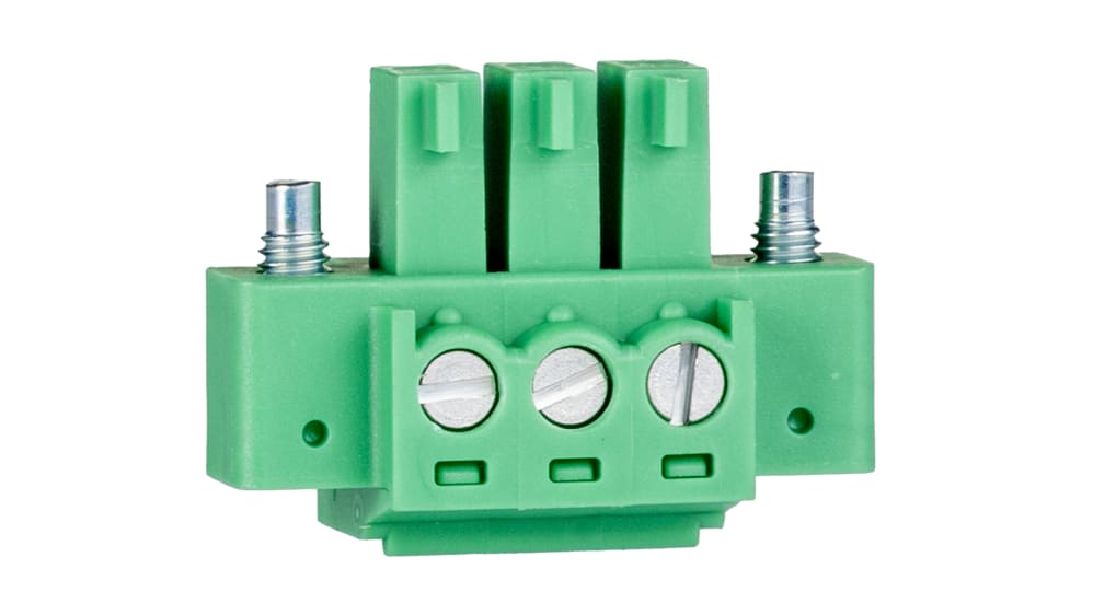 1827716 | Phoenix Contact, 3.81mm Pitch, MC 1.5/3-STF-3.81, 3 Way