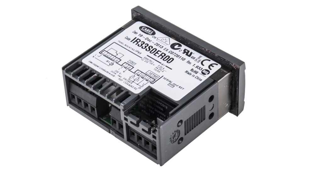 Termostato CAREL IR33F0AHA0 Nuovo, 115V, Modello IR33FOAHAO, Per Refrigerazione E Climatizzazione