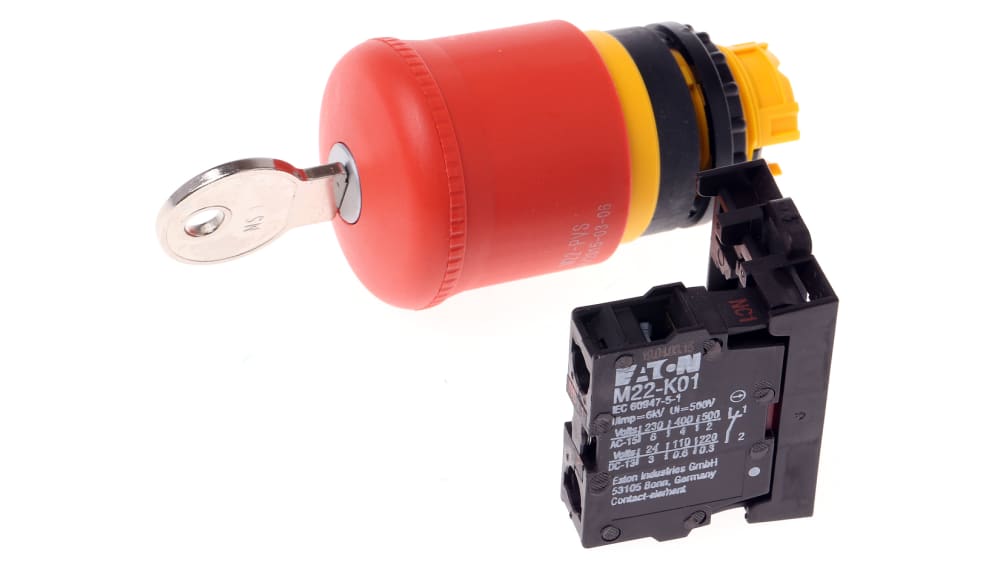 216514 M22-PVS/K01 | Eaton RMQ Titan M22 Tafelmontage Not-Aus  