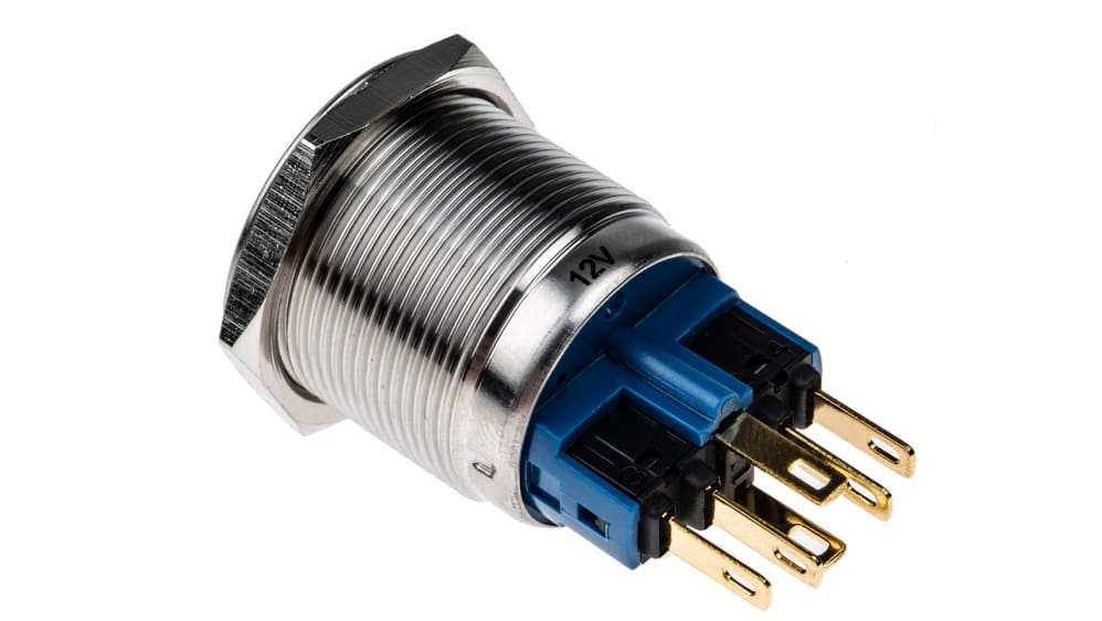 ボタン　SR 専用ページ RS PRO 押しボタンスイッチ, ラッチ, SPDT, 5 A @ 250 V ac