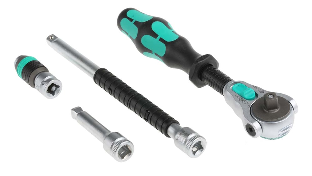 Wera 8100SC7 サイクロップラチェット「メタル」セット 1/2 004077 
