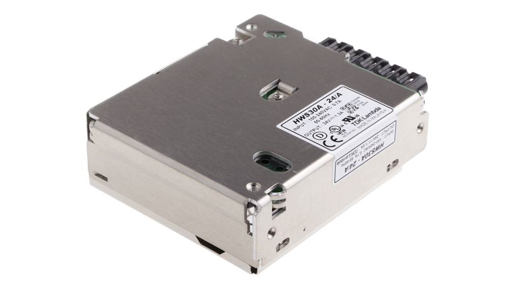 HWS30A-24/A | TDKラムダ スイッチング電源 24V dc 1.3A 30W | RS HWS30A-24/A | TDKラムダ スイッチング電源 24V dc 1.3A 30W | RS