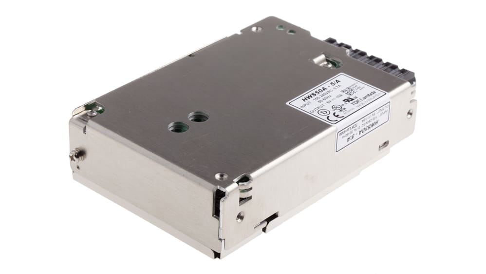 HWS50A-5/A | TDKラムダ スイッチング電源 5V dc 10A 50W | RS HWS50A-5/A | TDKラムダ スイッチング電源 5V dc 10A 50W | RS