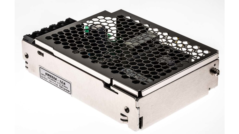 HWS50A-12/A | TDKラムダ スイッチング電源 12V dc 4.3A 50W | RS HWS50A-12/A | TDKラムダ スイッチング電源 12V dc 4.3A 50W | RS
