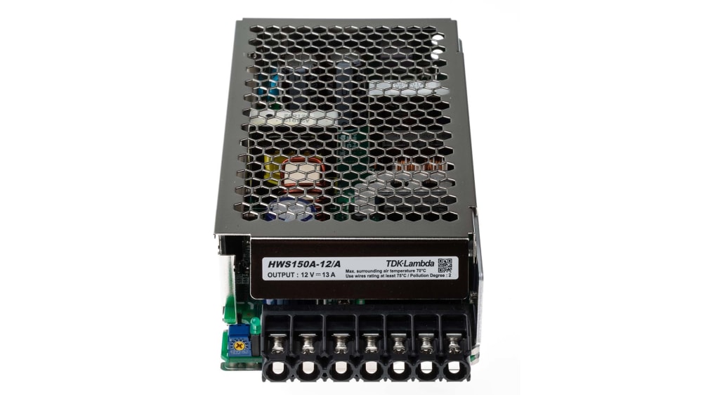 HWS150A-12/A | TDKラムダ スイッチング電源 12V dc 13A 150W | RS HWS150A-12/A | TDKラムダ スイッチング電源 12V dc 13A 150W | RS