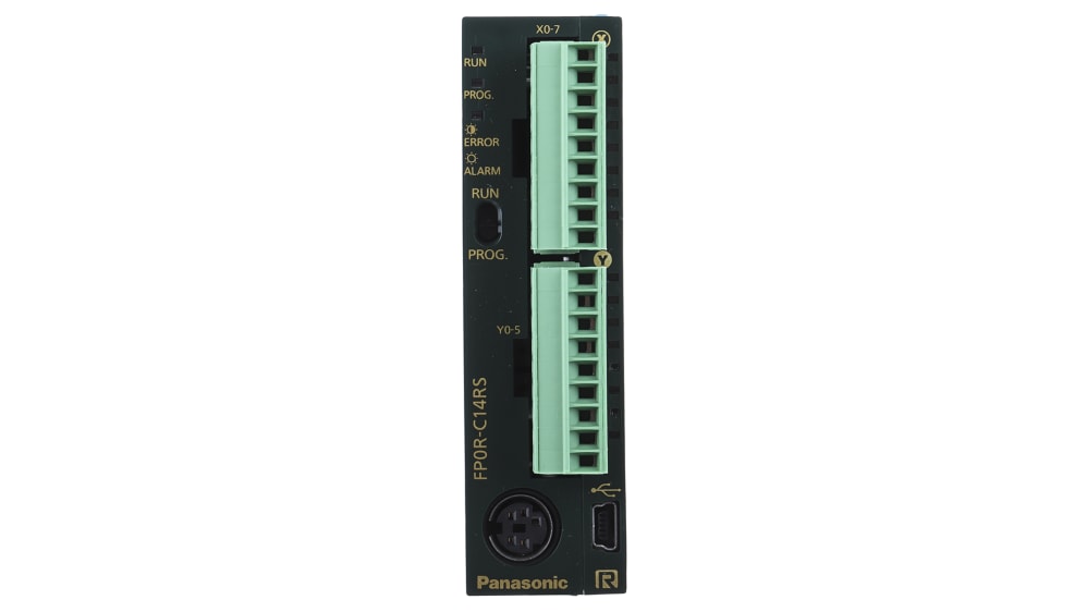 AFP0RC14RS | Panasonic AFPOR Series Series PLC CPU, Relay Output