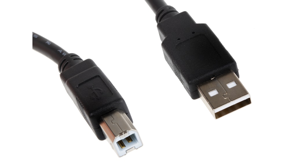 Roline USBケーブル, USB B → USB A, 11.02.8818-100 | RS