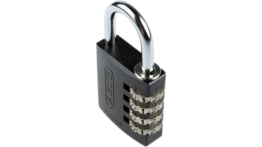 Cadenas à code personnalisable - corps aluminium anodisé - 145 ABUS