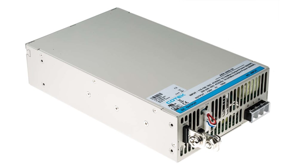AEK-3000-30 | COTEK スイッチング電源 30V dc 100A 3kW | RS