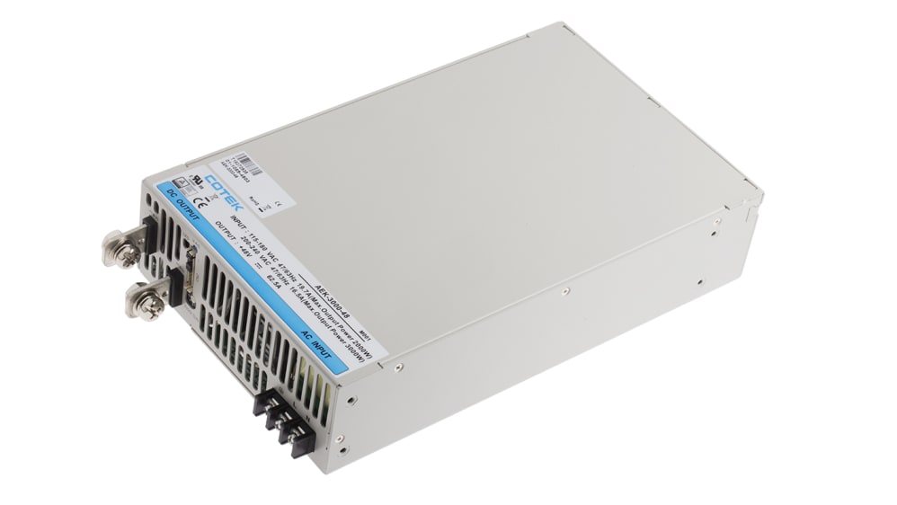 AEK-3000-48 | COTEK スイッチング電源 48V dc 62.5A 3kW | RS