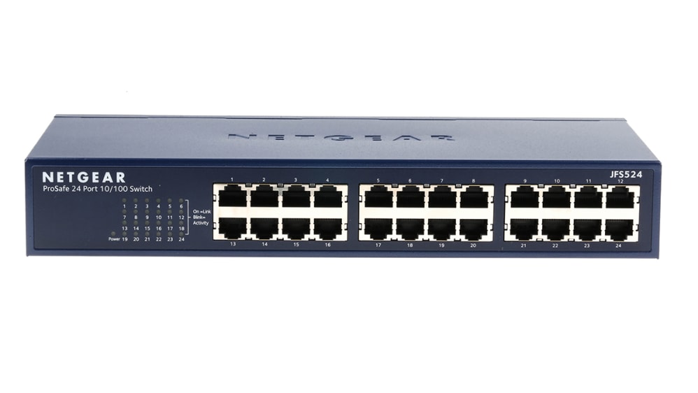 Netgear ProSAFE JFS524, Unmanaged 24 Port Ethernet Switch