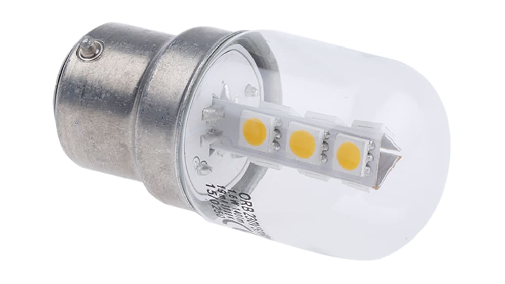 Orbitec T28 B22 LED Pygmy Bulb 2.5 W 25W 3000K Warm White Pygmy shape