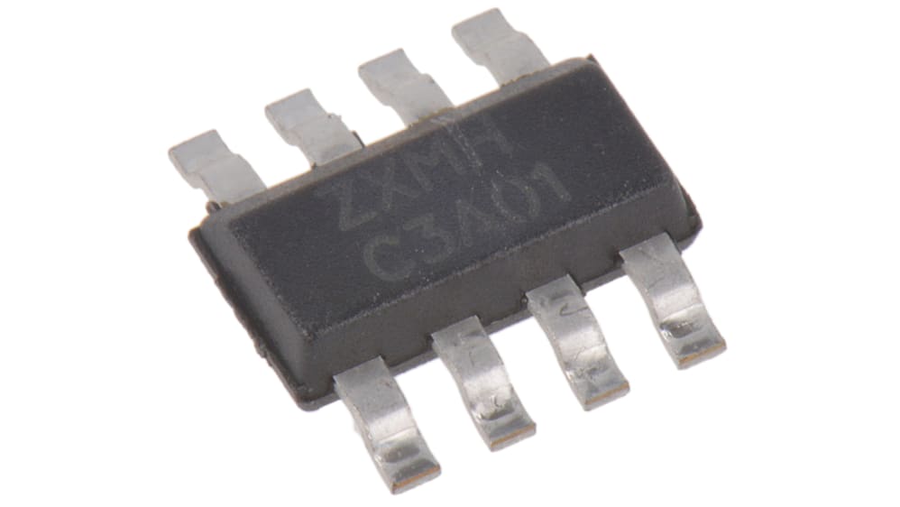MOSFET DiodesZetex, canale N, P, 180 mΩ, 330 mΩ, 1,8 A, 3,1 A, SM, Montaggio superficiale MOSFET DiodesZetex, canale N, P, 180 mΩ, 330 mΩ, 1,8 A, 3,1 A, SM, Montaggio superficiale