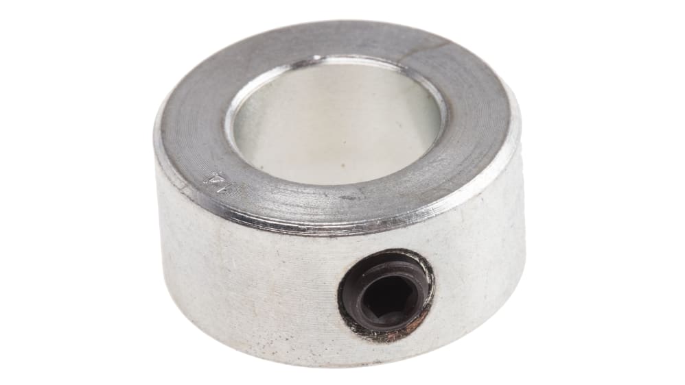 RS PRO シャフトカラー ワンピース セットスクリュー 亜鉛めっき 25 mm