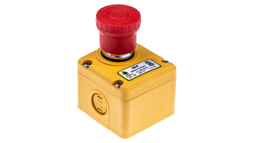 Pulsante Arresto Emergenza Estop Con Scatola IP66 - Auto-Reset, Impermeabile, Per Macchinari - Foto 14