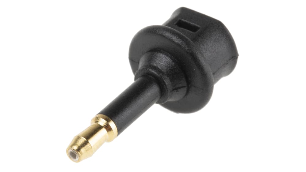 Adaptateur pour fibre optique, Jack optique, Noir, Perte d'insertion ≤ 2dB