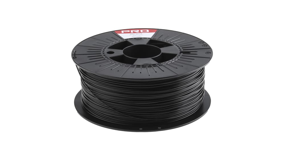 Filament pour imprimante 3D RS PRO, PLA, Ø 1.75 mm, Blanc, 2.3 kg, FDM