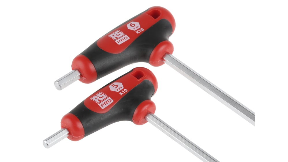 RS PRO 15 piece L Shape Metric Hex Key Set, 1.27 → 10mm