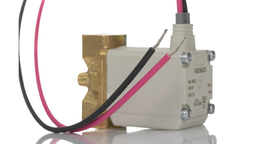 SMC Solenoid Valve VX212AZ1D, 2 Port, NC, 12V dc 1/8 in | RS