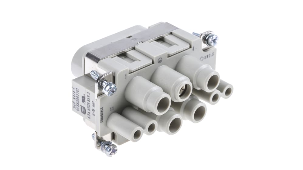 ハーティング ヘビーデューティパワーコネクタインサート Han-Com